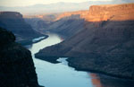 sunrise over the canyon